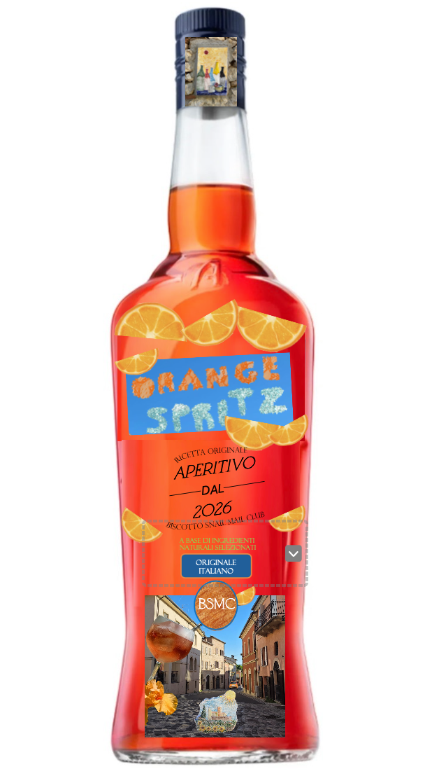 Jumbo Sticker - "Orange Spritz"