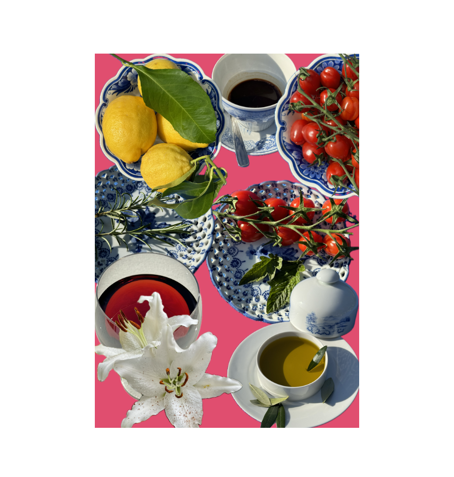 Jumbo Sticker - "Italian Essence"