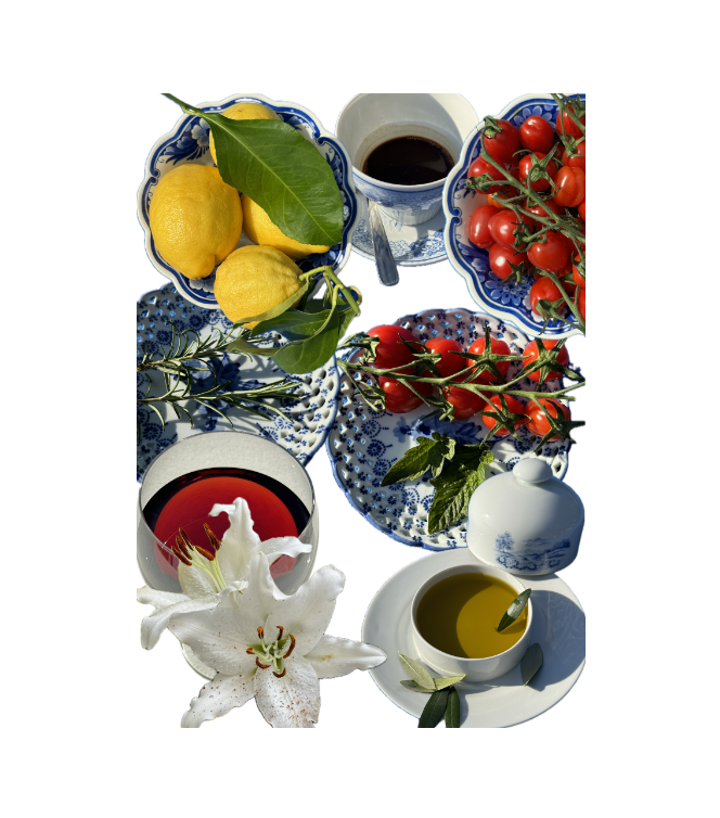 Jumbo Sticker "Italian Essence" - white background
